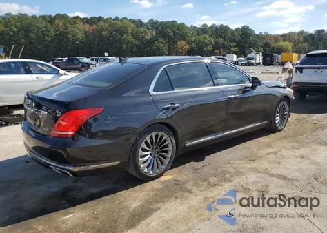 2019 Genesis G90 Ultimate из США, поврежденный, VIN KMTF54JH8KU054361